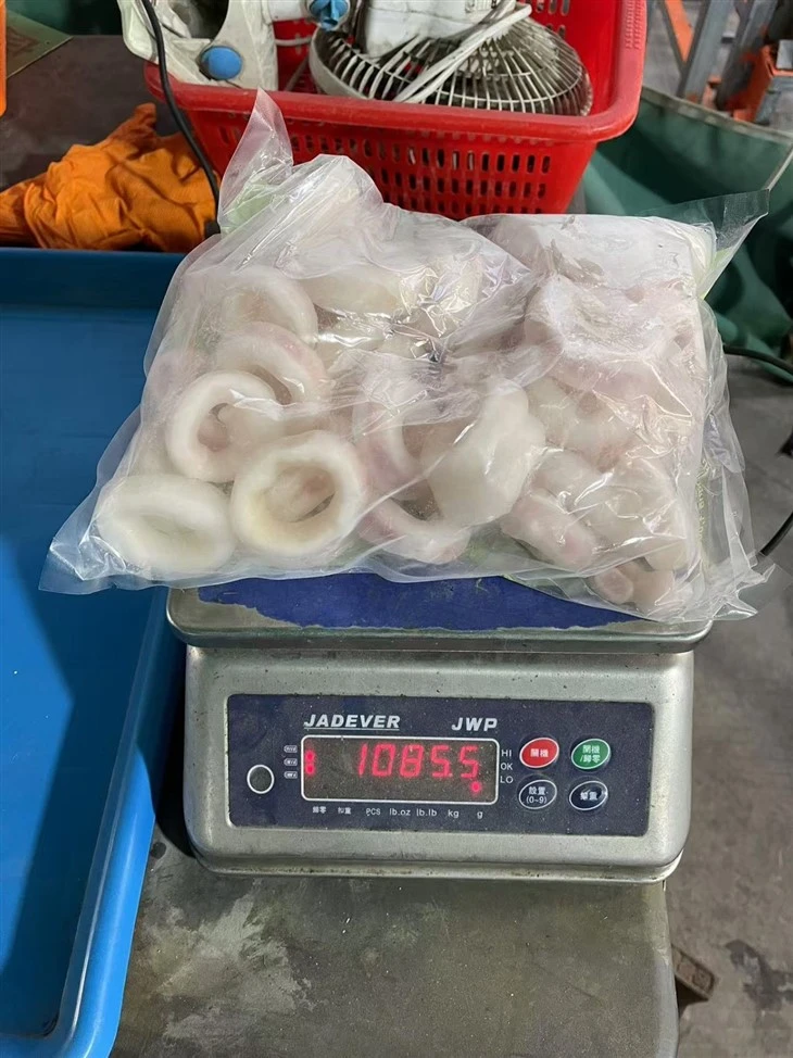 Seafood For Frozen Squid Ring Skin On high quality